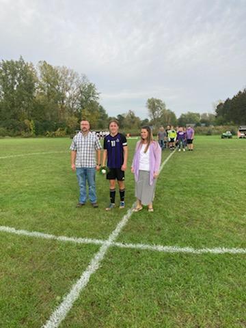 Varsity Boys Soccer Parent Senior Night