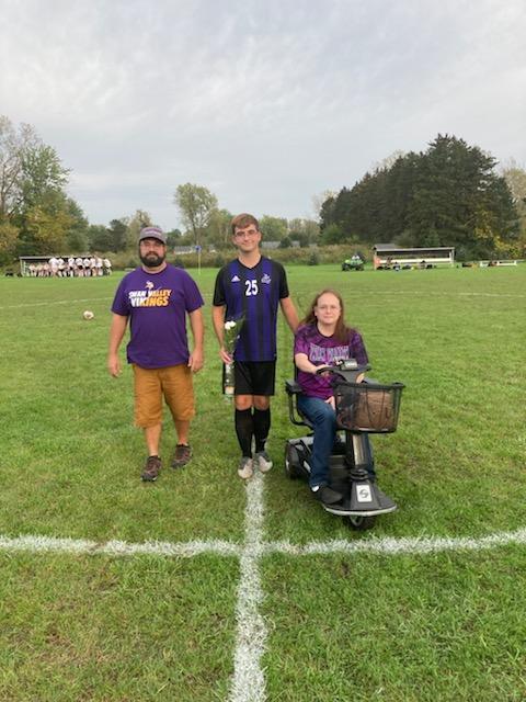 Varsity Boys Soccer Parent Senior Night