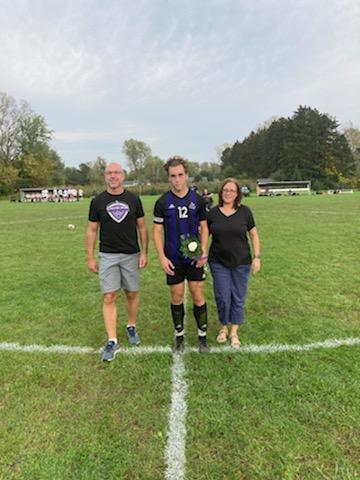 Varsity Boys Soccer Parent Senior Night